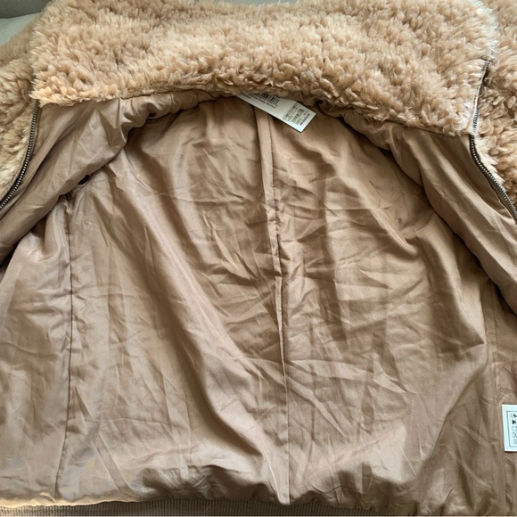 BB Dakota Brown Size XS Fuzzy Jacket Teddy Plush Soft Cozy Warm Coat New - Picture 12 of 16